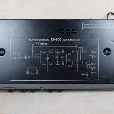 Boss CE-300 Super Chorus 1988 Black Vintage Japan MIJ image 9