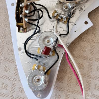 Loaded Fender Stratocaster pickguard: Pure Vintage '65 pickups image 3