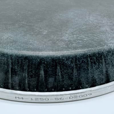 Symmetry Skyndeep Conga Drumhead - Black Calfskin Graphic, 12.50" M4-1250-S6-D2009 image 2