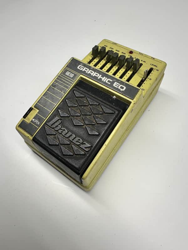 Ibanez GE10 Graphic EQ イコライザー Ibanez GE10 Graphic EQ MIJ Vintage Equalizer Effect Pedal Tested