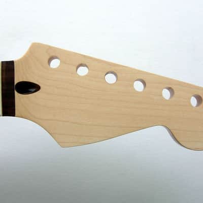 Stratocaster Guitar Neck /MOP Dots/ 43mm 1 11 16ths-fits Warmoth, Fender STRAT image 6