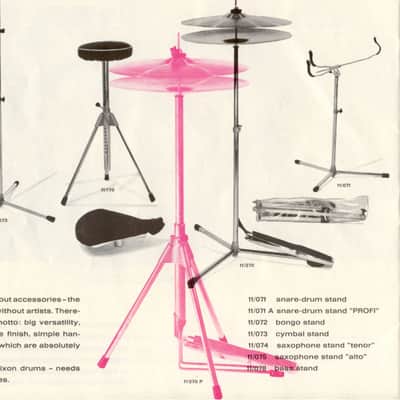 1960s Trixon 11/270 Spring Loaded Base Hi-Hat Stand image 12