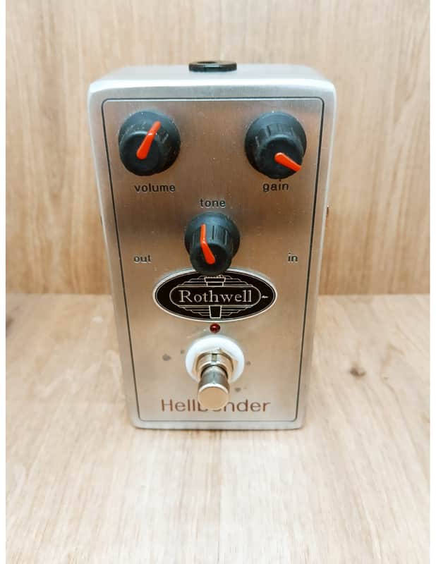 Rothwell Hellbender Distortion Overdrive Marshall Plexi Guitar Pedal image 1