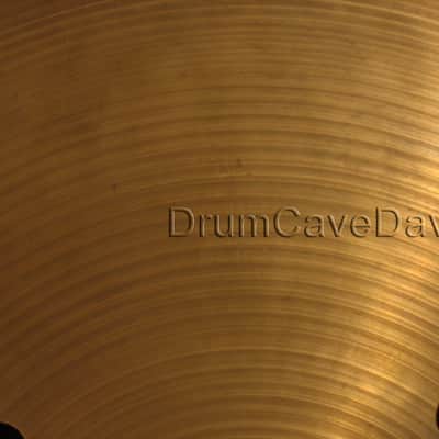 14" ZILDJIAN QUICK BEAT HI HAT CYMBALS, VINTAGE late 1970s HOLLOW LOGO, 1128 & 1202 grams image 9