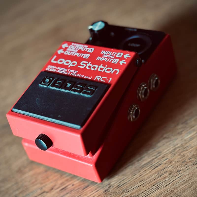 Boss RC-1 Loop Station 2014 - Present - Red image 1