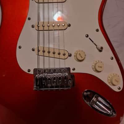 Samick Samickaster 1994 - Red Sparkle + Gig Bag image 16