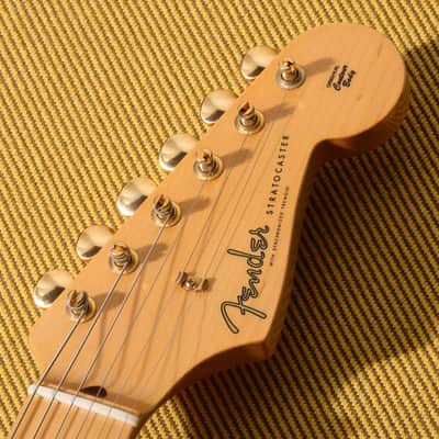 FENDER CUSTOM SHOP Vintage Custom 1957 Stratocaster Aged White Blonde [R101898] (07/31) image 15