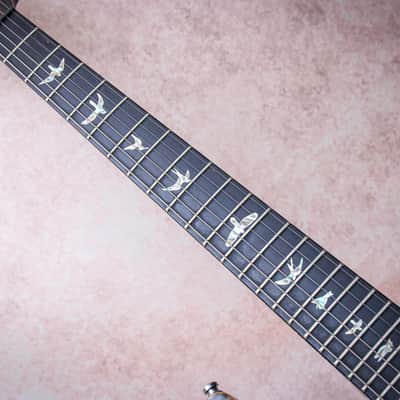 PRS USA Paul Reed Smith Wood Library Custom 24 Artist Top "Charcoal + Ebony" (2016) image 11