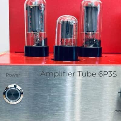 6P3S Rare Tube Integrated Amplifier Push Pull 2x20W Handmade UA Warranty image 4