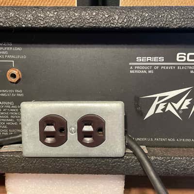 Vintage '70's '80's Peavey Bass Head Mark III Bulletproof Heavy Workhorse Amp Amplifier image 4