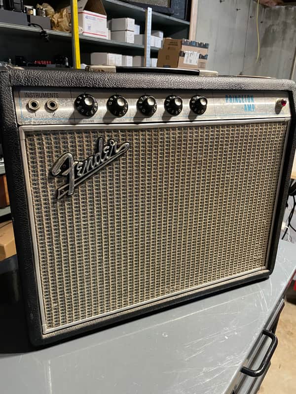 Fender Princeton 67-68 - Silverface Drip Edge image 1