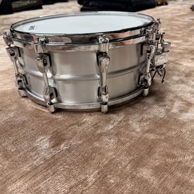 Tama PAL146 Starphonic Aluminum 6x14" Snare Drum 2010 - Present - Matte Aluminum image 4