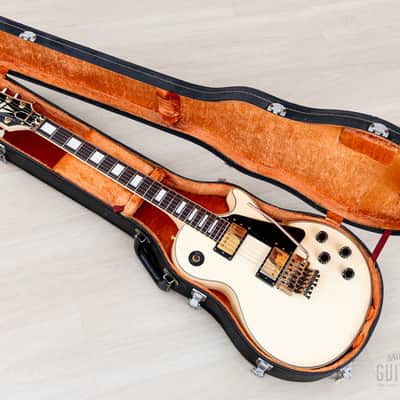 1987 Burny LC-100YS Yasu Signature Vintage Guitar Snow White w/ Tremolo & Case, Japan Fernandes image 19