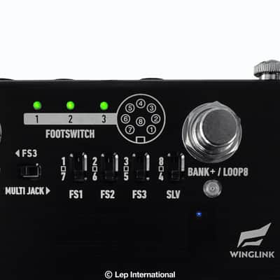 One Control Crocodile Tail Loop Wing OC-10W - iOS programmable MIDI Capable Buffered Loop Switcher for Guitar Amps, Effects and Pedals - NEW! image 5