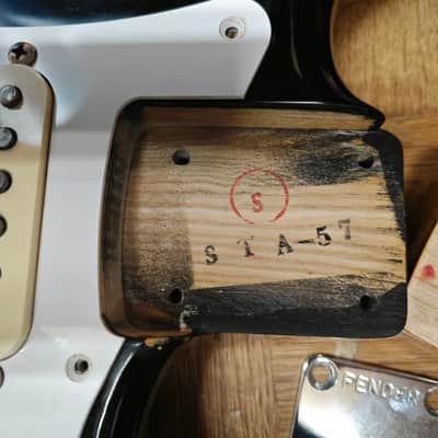 Fender Japan Stratocaster ST57-115 Black 1980's Electric Guitar Made in Japan, V4321 image 24