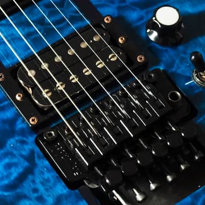 B.C. Rich Mockingbird ST 2013 - Trans Blue - VERY GOOD condition image 6