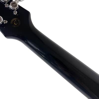 2000 Epiphone 7-String Les Paul - Transparent Black image 20