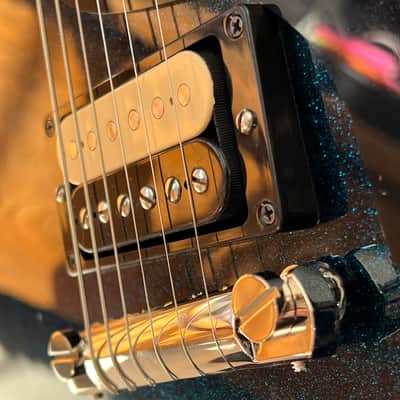 Gibson Custom Shop M2M '58 Humbucker Les Paul Junior Jr DC Brunswick Blue image 22