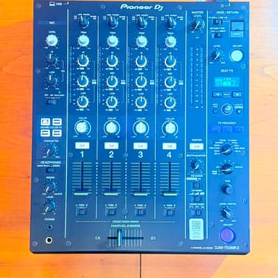 Pioneer DJM-750MK2 4-Channel Professional DJ Mixer 2010s - Black image 2
