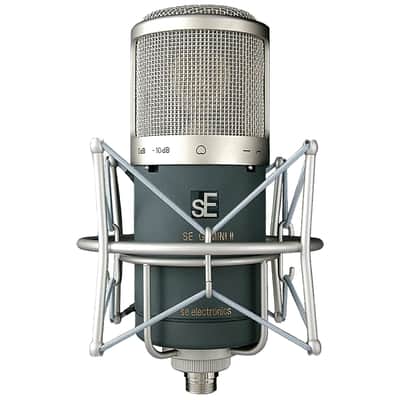 sE Electronics Gemini II Large-diaphragm Condenser Microphone, AxcessAbles SF-101KIT Recording Studio Kit, AT ATH M30X Bundle image 2