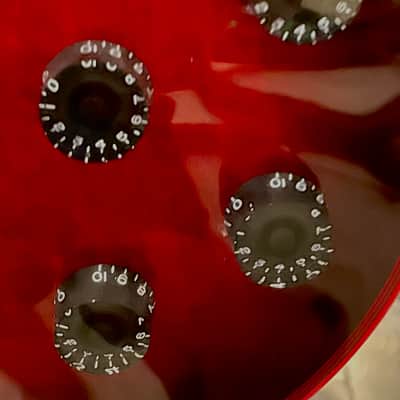 Epiphone Les Paul Custom Widow - Red w/Gig Bag image 6
