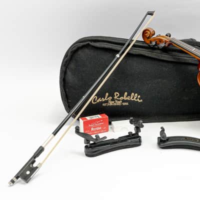 Carlo Robelli Violmaster P-250 1/8 Student Viola – Case, Bow & Accessories image 7