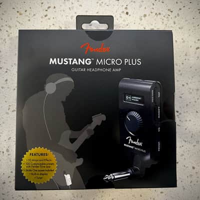 Fender Mustang Micro Plus Guitar Headphone Amp | Reverb