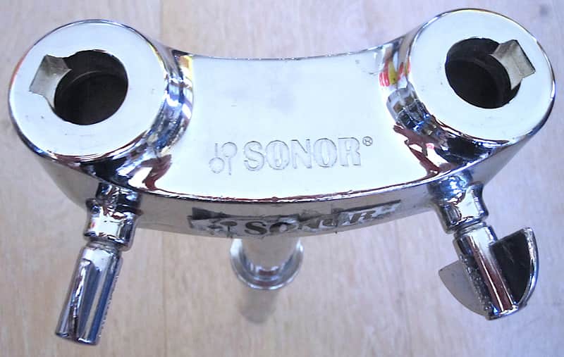 Sonor Double Tom Holder Mount Post with Memory Lock image 1
