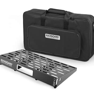 Rockboard QUAD 4.2 Pedalboard with Gig Bag Black image 1