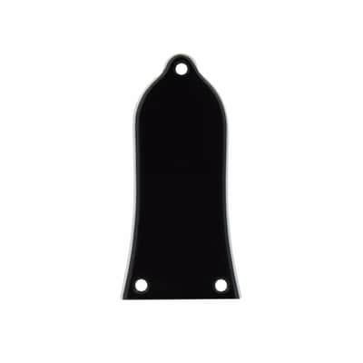 Truss Rod Cover Black 2-Ply Black 3-Hole Bell for Epiphone Les Paul image 1