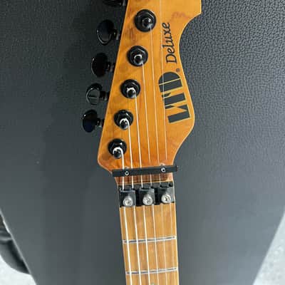 ESP LTD SN-1000 FR Electric Guitar - Black Blast image 4