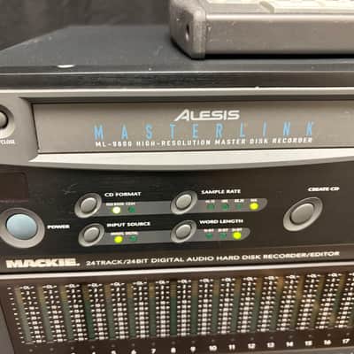 Package Deal: Mackie HDR24/96 24-Track 24-Bit Digital Audio HD Recorder / Alesis Master Link ML-9600 /with Mackie Remote image 4