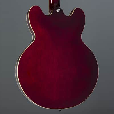 Epiphone Noel Gallagher Riviera Dark Wine Red - Semi Acoustic Guitar image 7