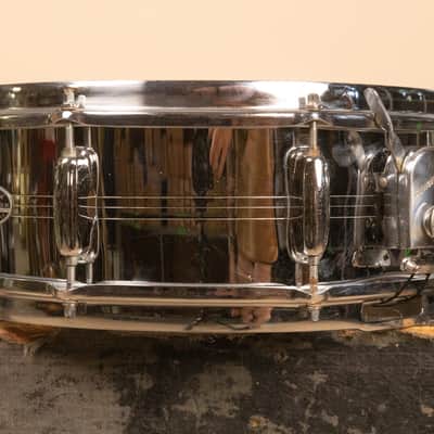 1970s Slingerland 5x14 Gene Krupa Sound King Snare Drum image 2