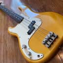 Fender 62' RI Precision Bass Left Handed FujiGen Custom Order 1989 Rebel Yellow