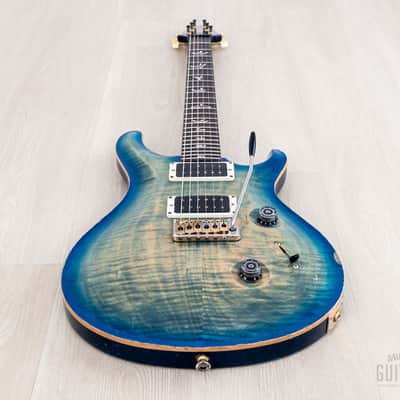 2012 Paul Reed Smith Custom 24 Trem Faded Blue Burst w/ Case image 11