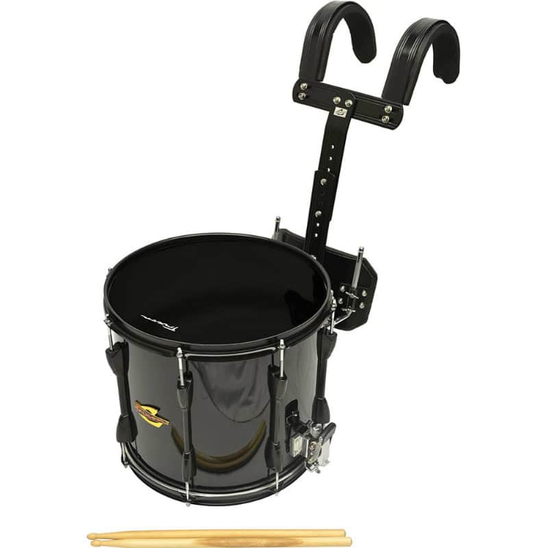 Trixon Field Series III Marching Snare Drum 14×12 - Black image 1