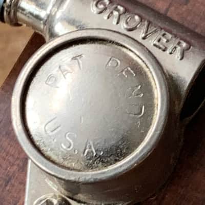 Grover Tuners Nickel vintage Pat Pend Gibson Les Paul Jimmy Page USA bottle Historic image 2