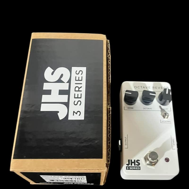 JHS 3 Series Octave Reverb 2022 - Present - White X12734 image 1