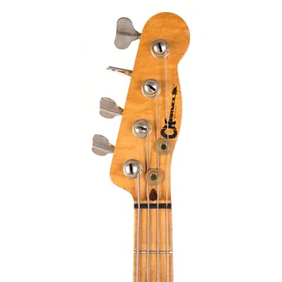 1980 Charvel Bass Flame Maple Body Trans Red image 16