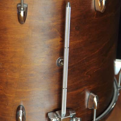 Yamaha Maple Custom Absolute - vintage black 18" floor tom image 10