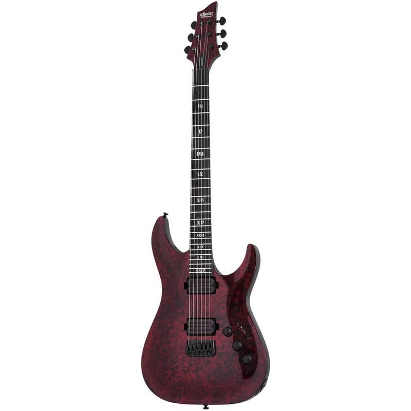 Schecter C-1 Apocalypse Electric Guitar - Ebony Fingerboard, Red Reign image 1