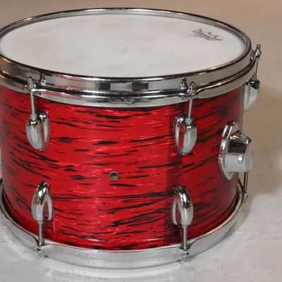 Pearl 9x13" MIJ Rack Tom Drum Red Pearl Vintage 1970's image 1