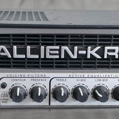 Gallien-Krueger 700RB-II 450-Watt Biamp Bass Amp Head 2010s - Black / Silver image 1