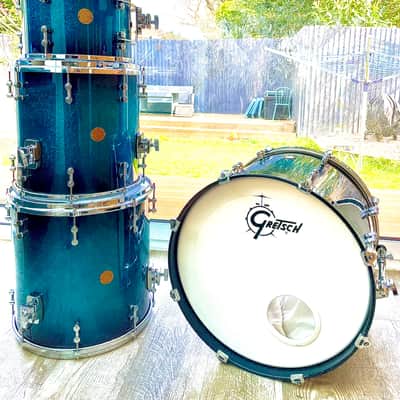Gretsch New Classic Maple 2010 Ocean Sparkle Burst image 1