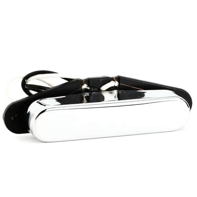 Fender Vintera '50s Vintage Telecaster Pickup Set Bundle with 12 Guitar Picks and Instrument Polishing Cloth - Black Bridge & Chrome Neck, Classic Tone & Style image 4