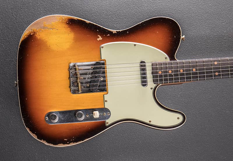 Fender Custom Shop Used 1960 Heavy Relic Tele Custom '24 image 1