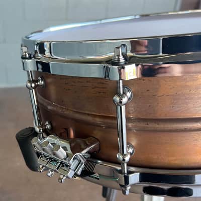 Ludwig Raw Copper Concert 5x14" Snare Drum image 4