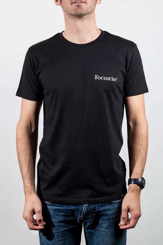 Focusrite Logo Black T-Shirt Large image 1