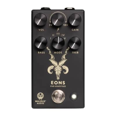 Walrus Audio Eons Five-State Fuzz Pedal (Black) image 1